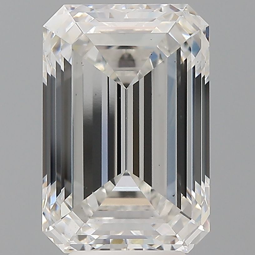 5.09 ct. emerald Lab Grown Diamond front image