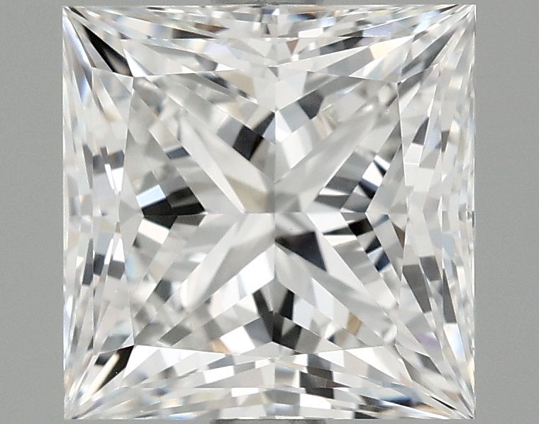 2.10 ct. princess Lab Grown Diamond front image