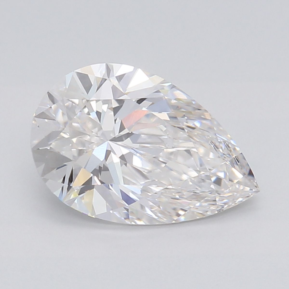 1.01 ct lab-grown Pear Diamond