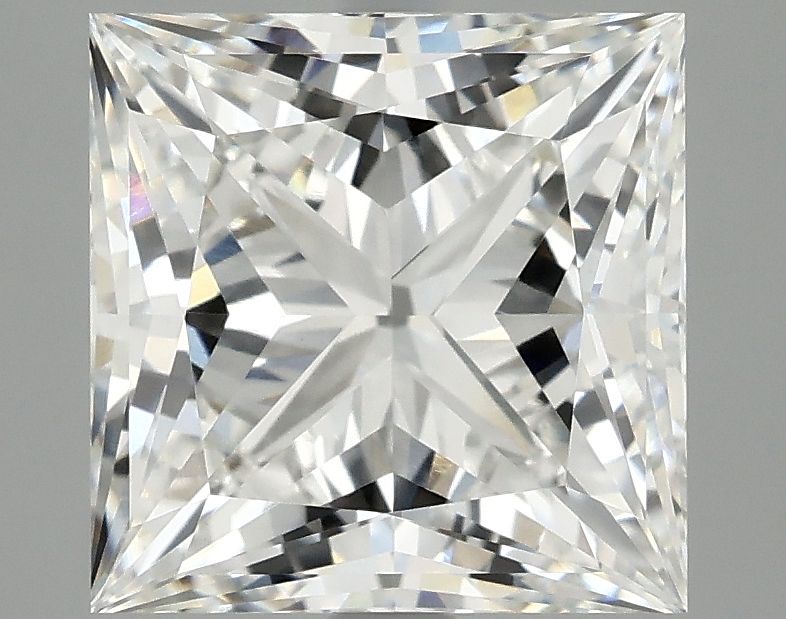 4.12 ct. princess Lab Grown Diamond front image