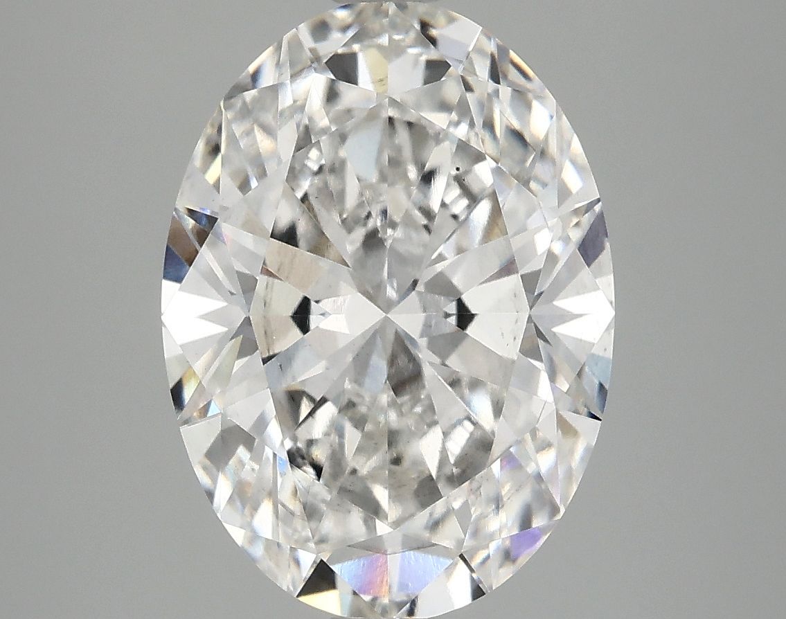 4.92 ct. oval Lab Grown Diamond front image