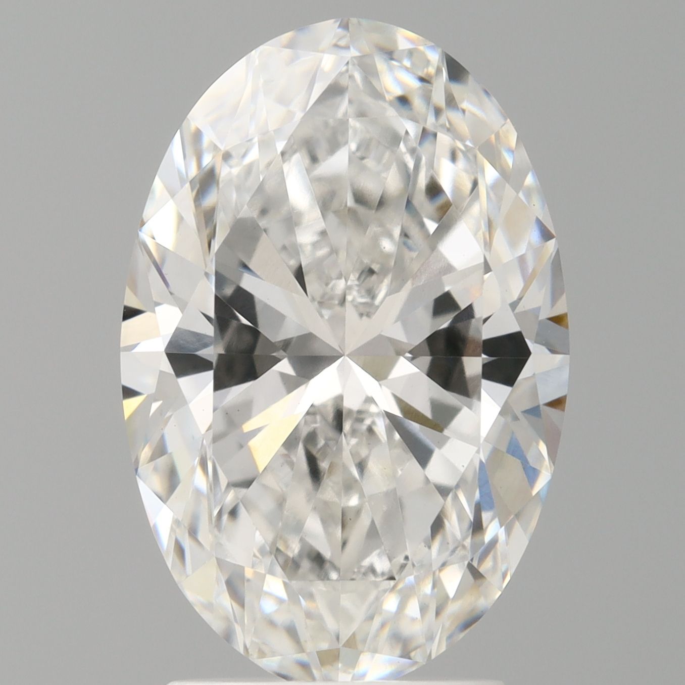 3.05 ct. oval Lab Grown Diamond front image