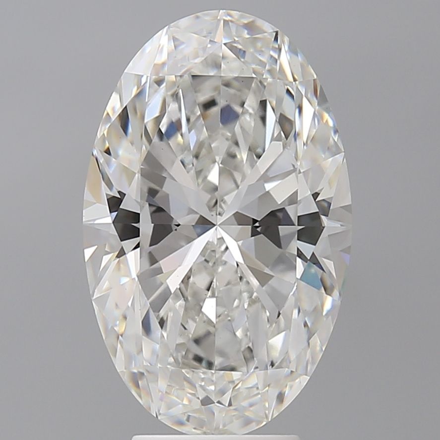 5.56 ct. oval Lab Grown Diamond front image