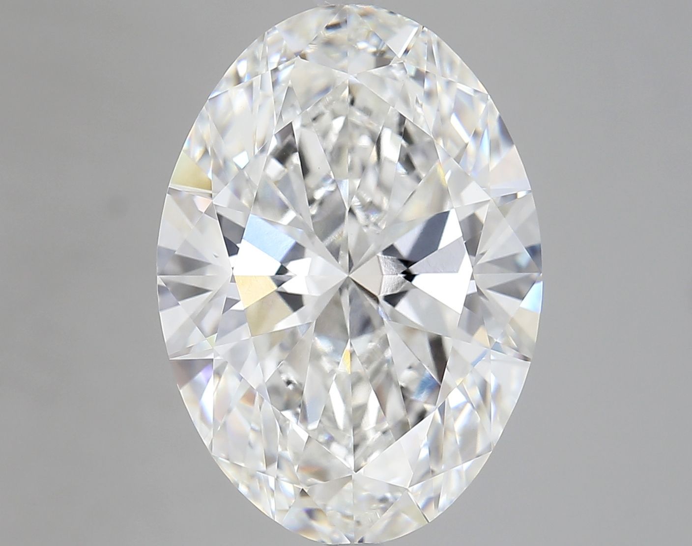 9.02 ct. oval Lab Grown Diamond front image