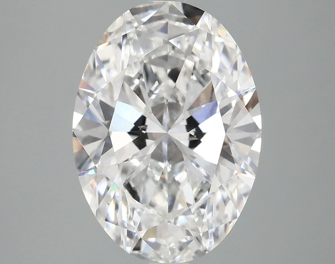 3.87 ct. oval Lab Grown Diamond front image