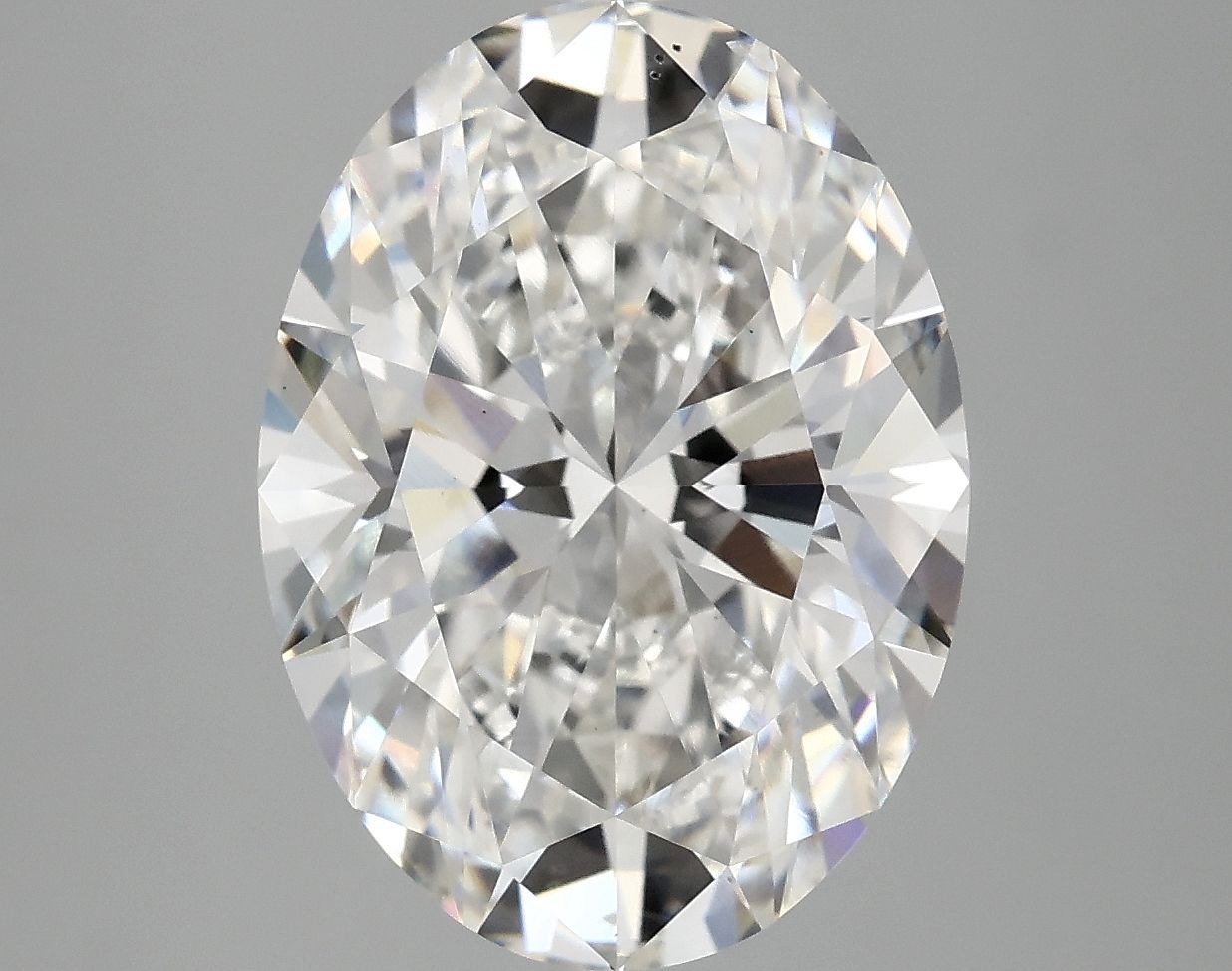 4.10 ct. oval Lab Grown Diamond front image