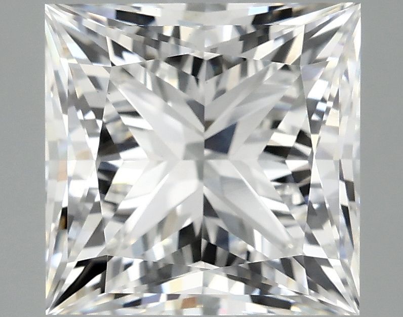 4.02 ct. princess Lab Grown Diamond front image