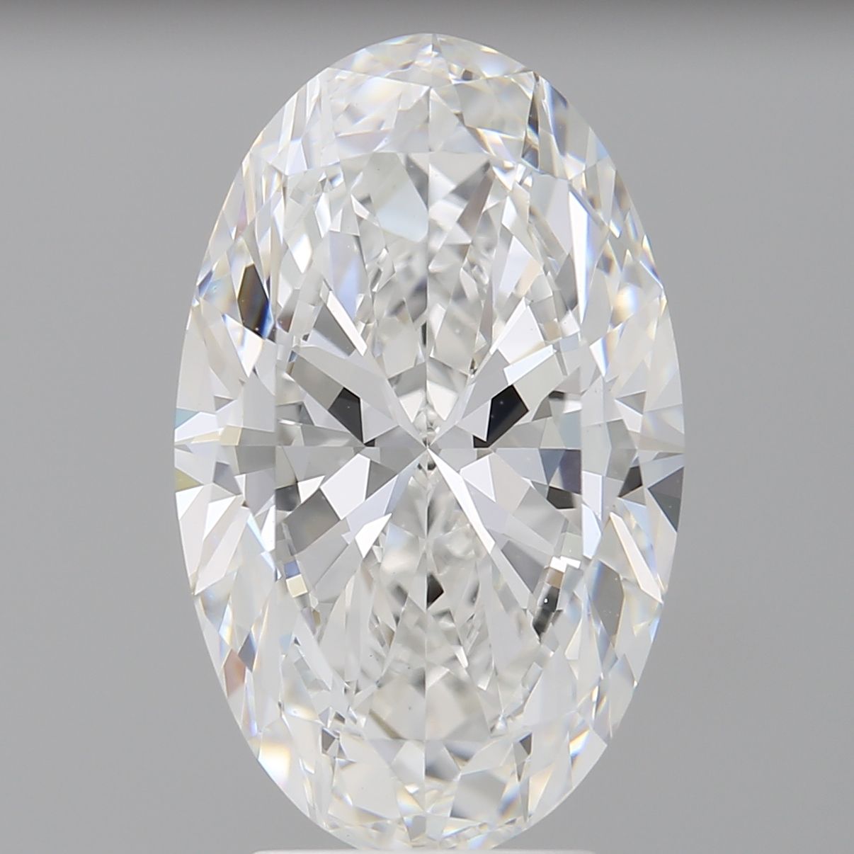 4.06 ct. oval Lab Grown Diamond front image