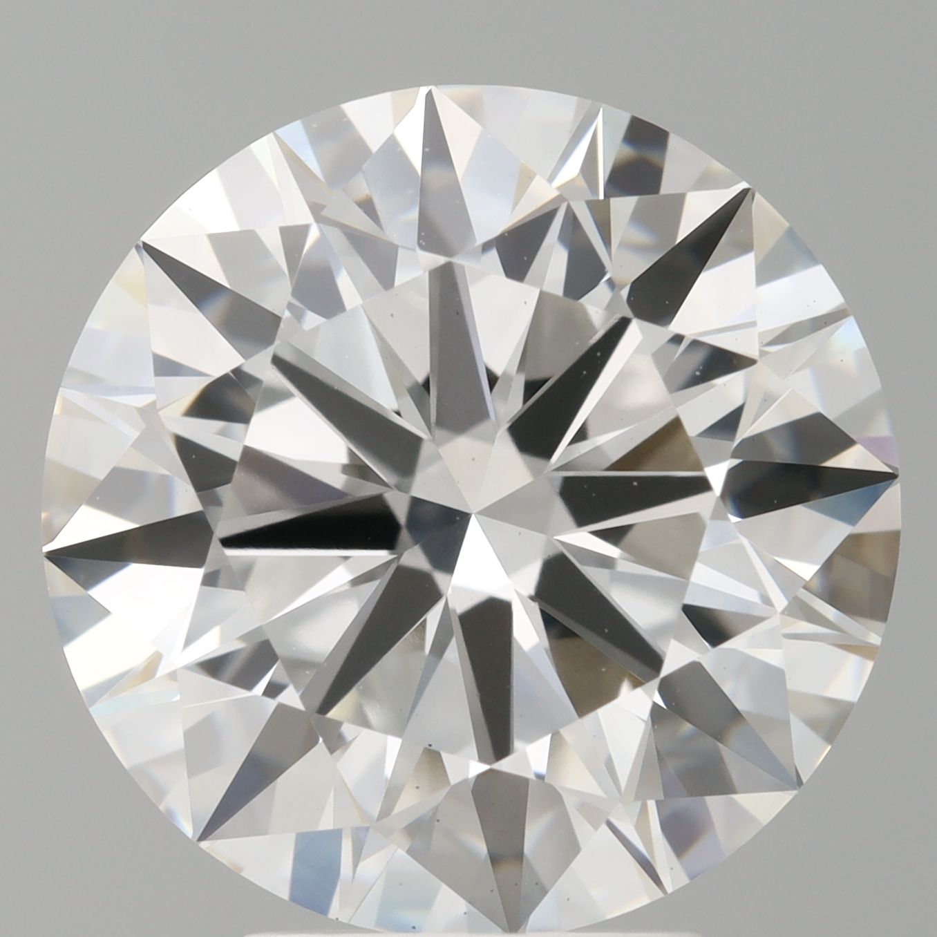 5.04 ct. round Lab Grown Diamond front image