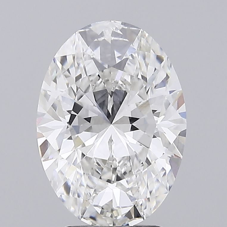 3.02 ct. oval Lab Grown Diamond front image