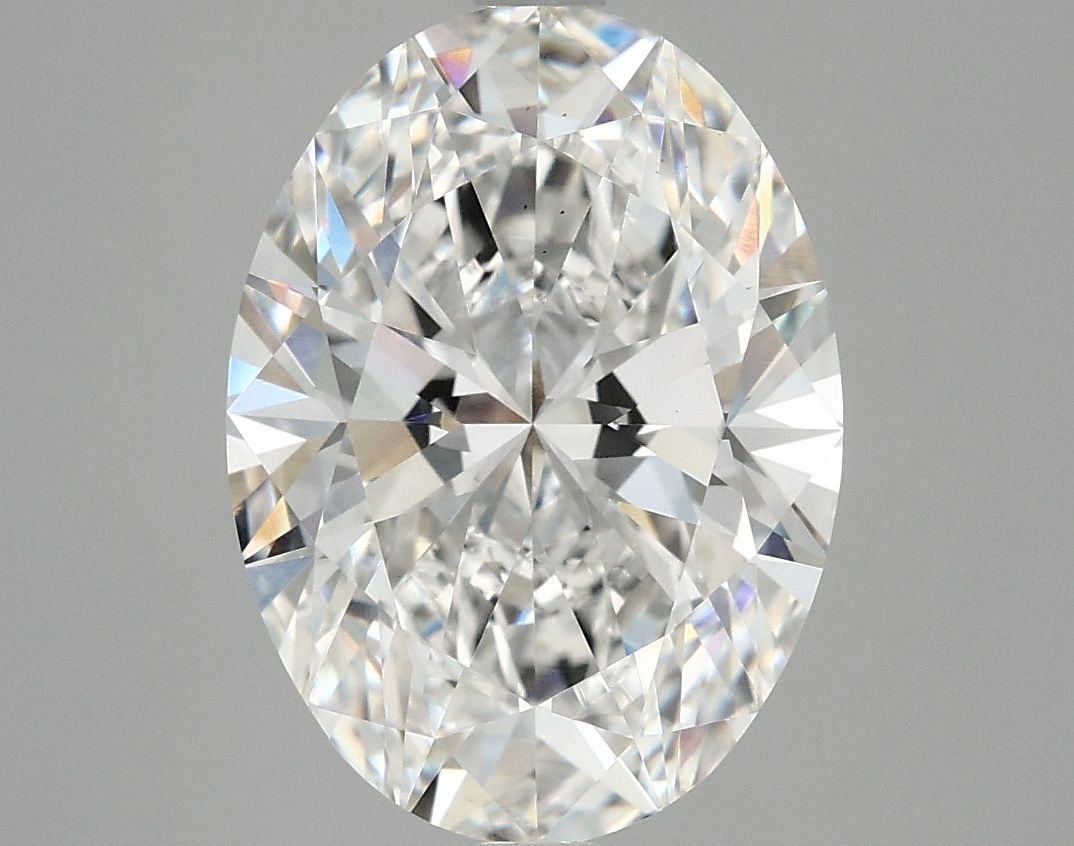 4.10 ct. oval Lab Grown Diamond front image