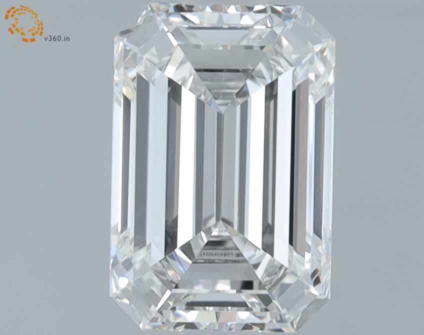 1.51 ct. emerald Lab Grown Diamond front image