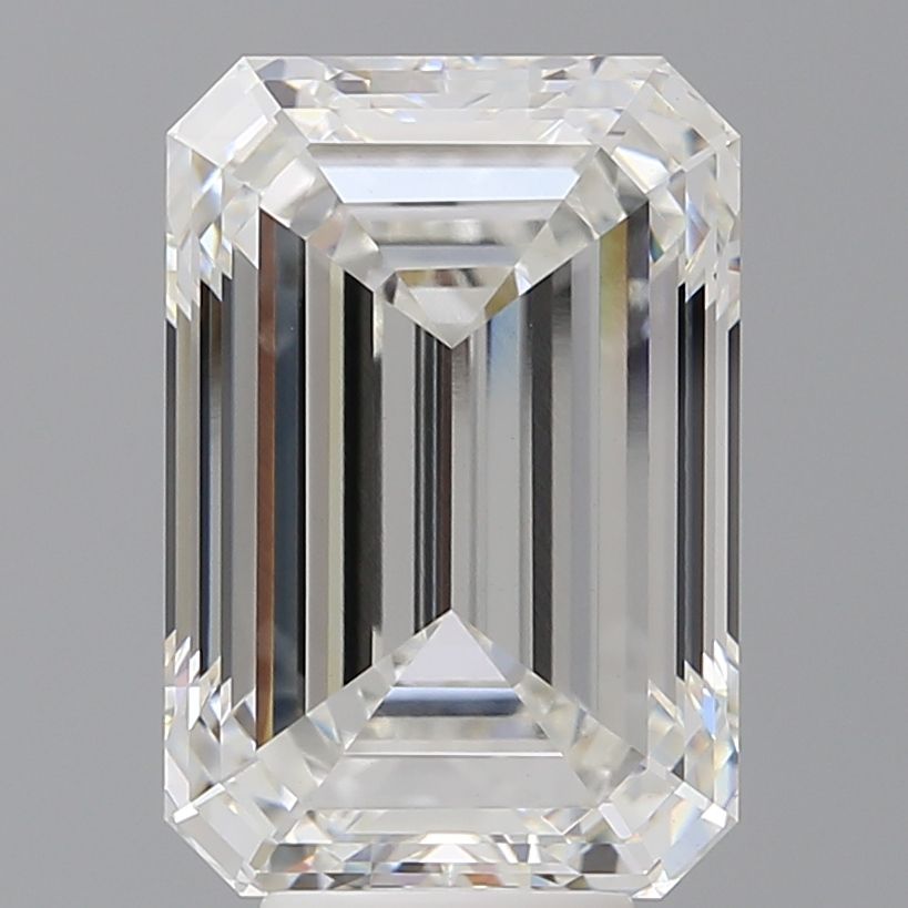 7.56 ct. emerald Lab Grown Diamond front image