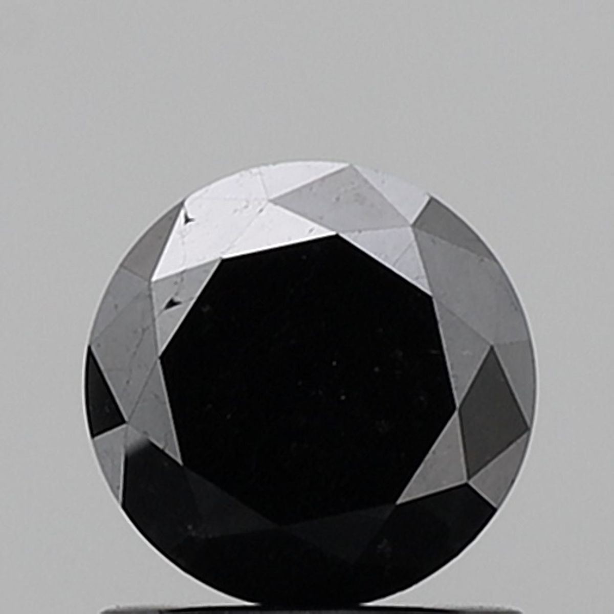 1.17 Carat Round Diamond Fancy Black VS2