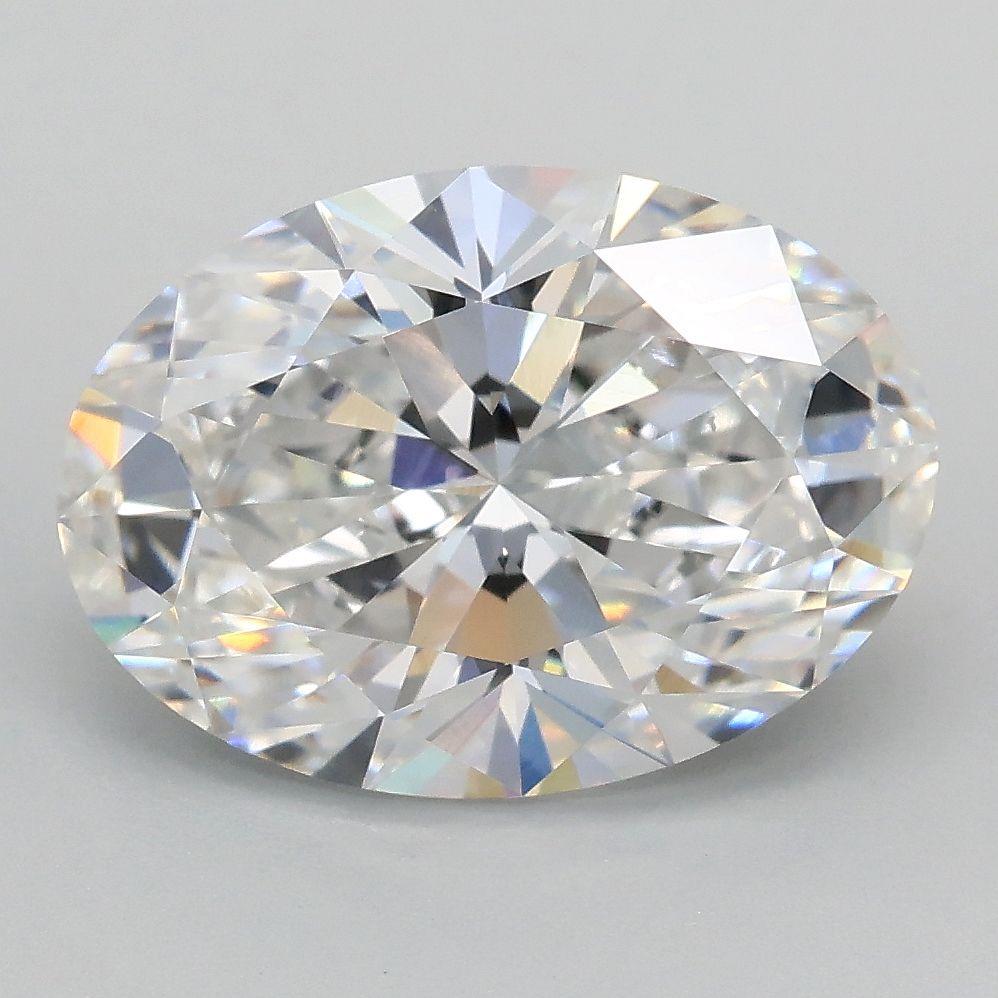 3.08 ct. oval Lab Grown Diamond front image