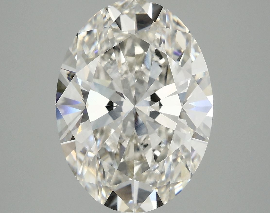 4.08 ct. oval Lab Grown Diamond front image