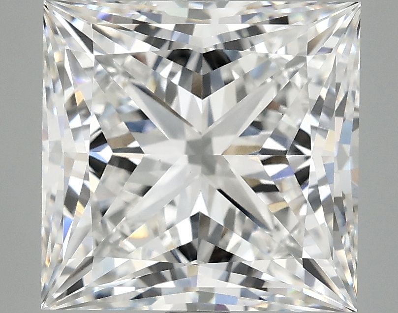 5.06 ct. princess Lab Grown Diamond front image