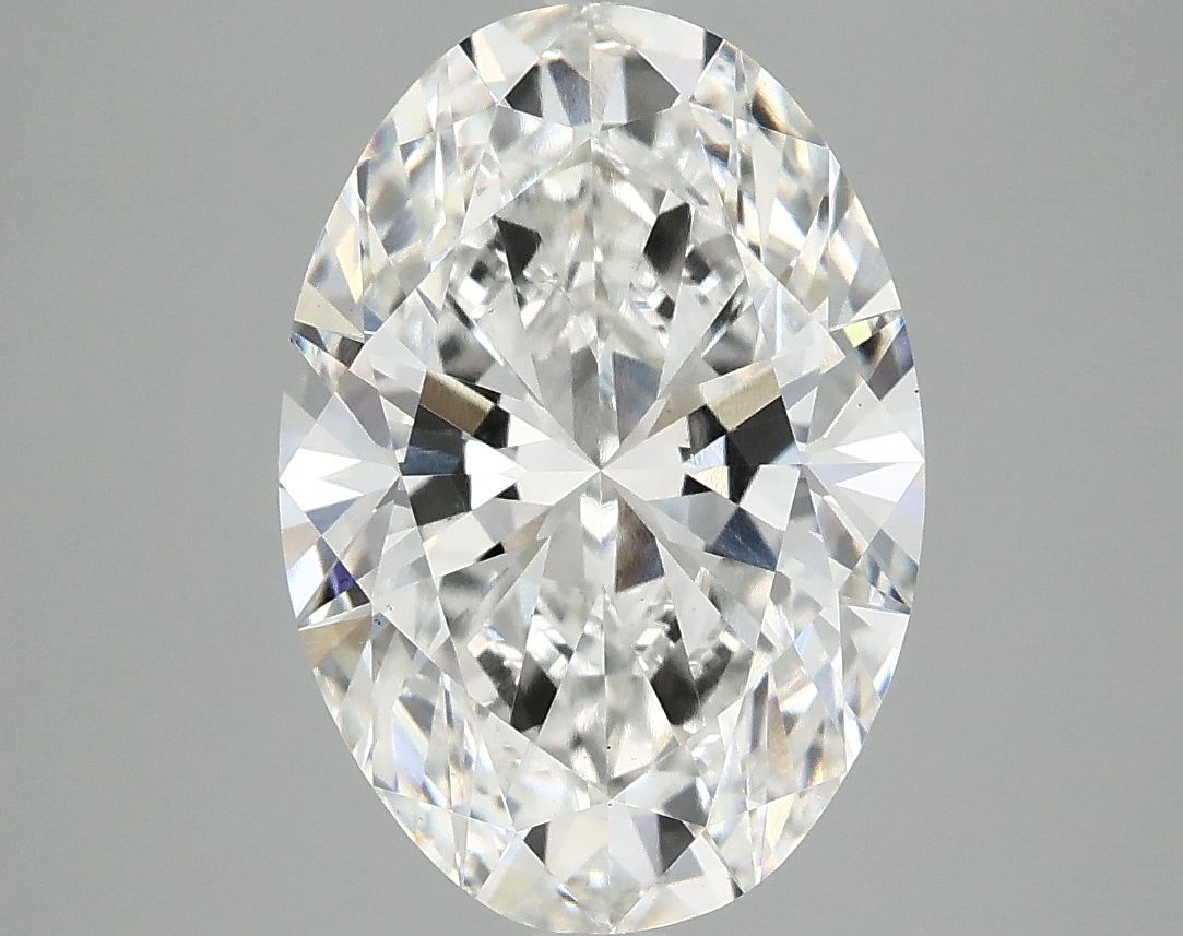 3.87 ct. oval Lab Grown Diamond front image