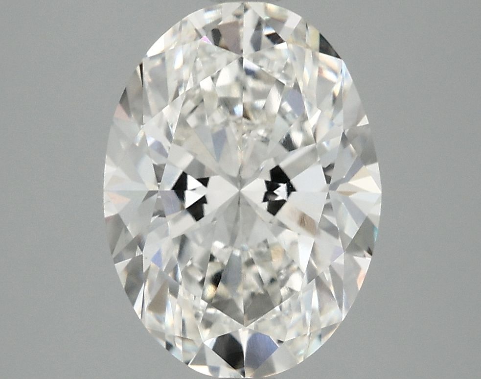 3.02 ct. oval Lab Grown Diamond front image