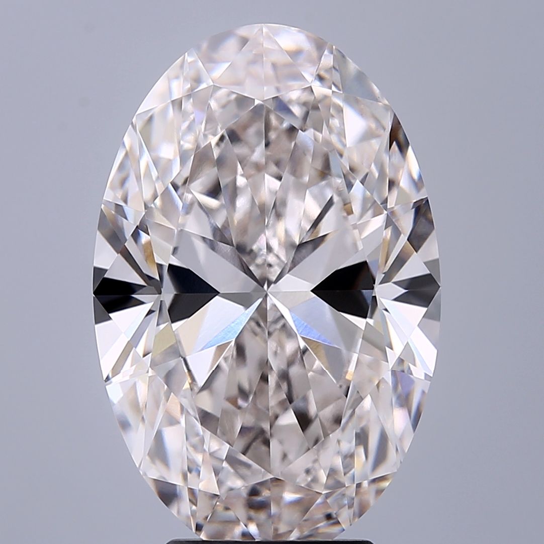 5.19 ct. oval Lab Grown Diamond front image