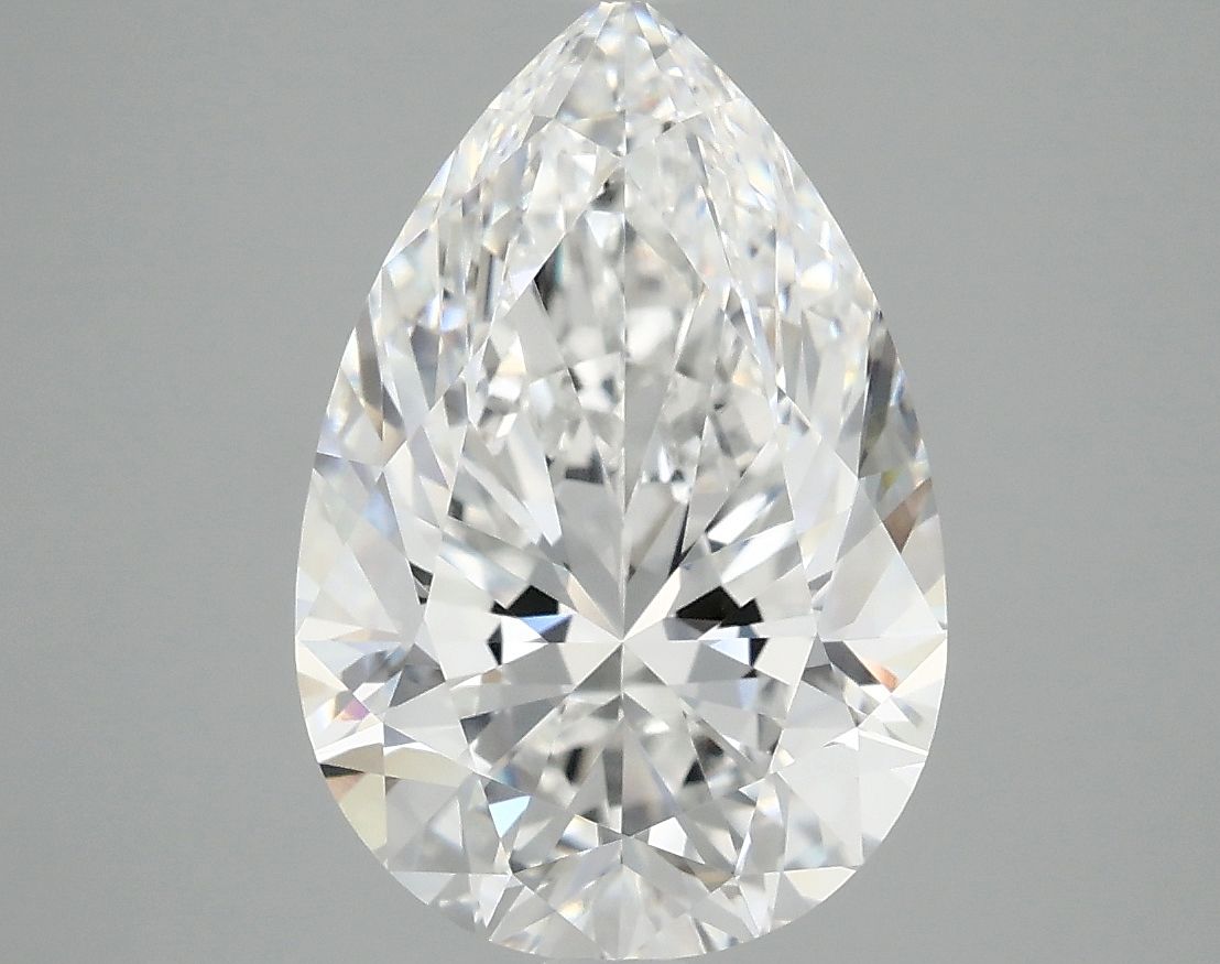 4.10 ct. pear Lab Grown Diamond front image