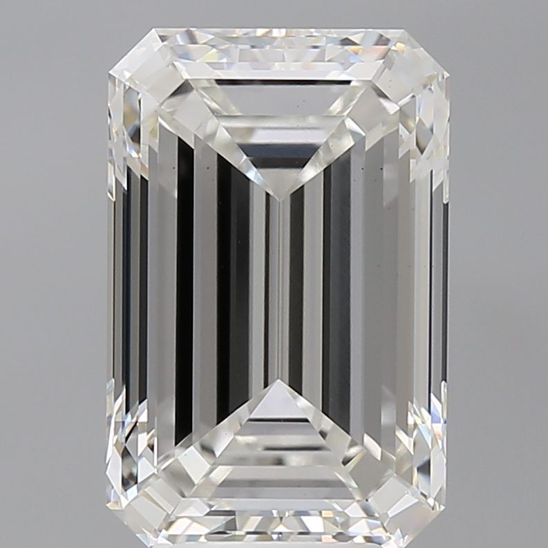 6.60 ct. emerald Lab Grown Diamond front image
