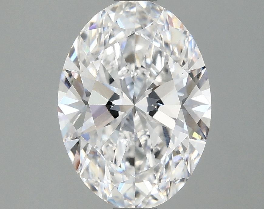 2.10 ct. oval Lab Grown Diamond front image