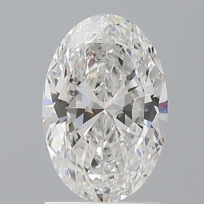 1.58 ct. oval Lab Grown Diamond front image