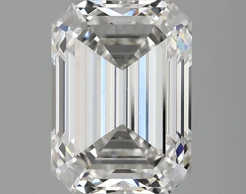 2.34 ct. emerald Lab Grown Diamond front image