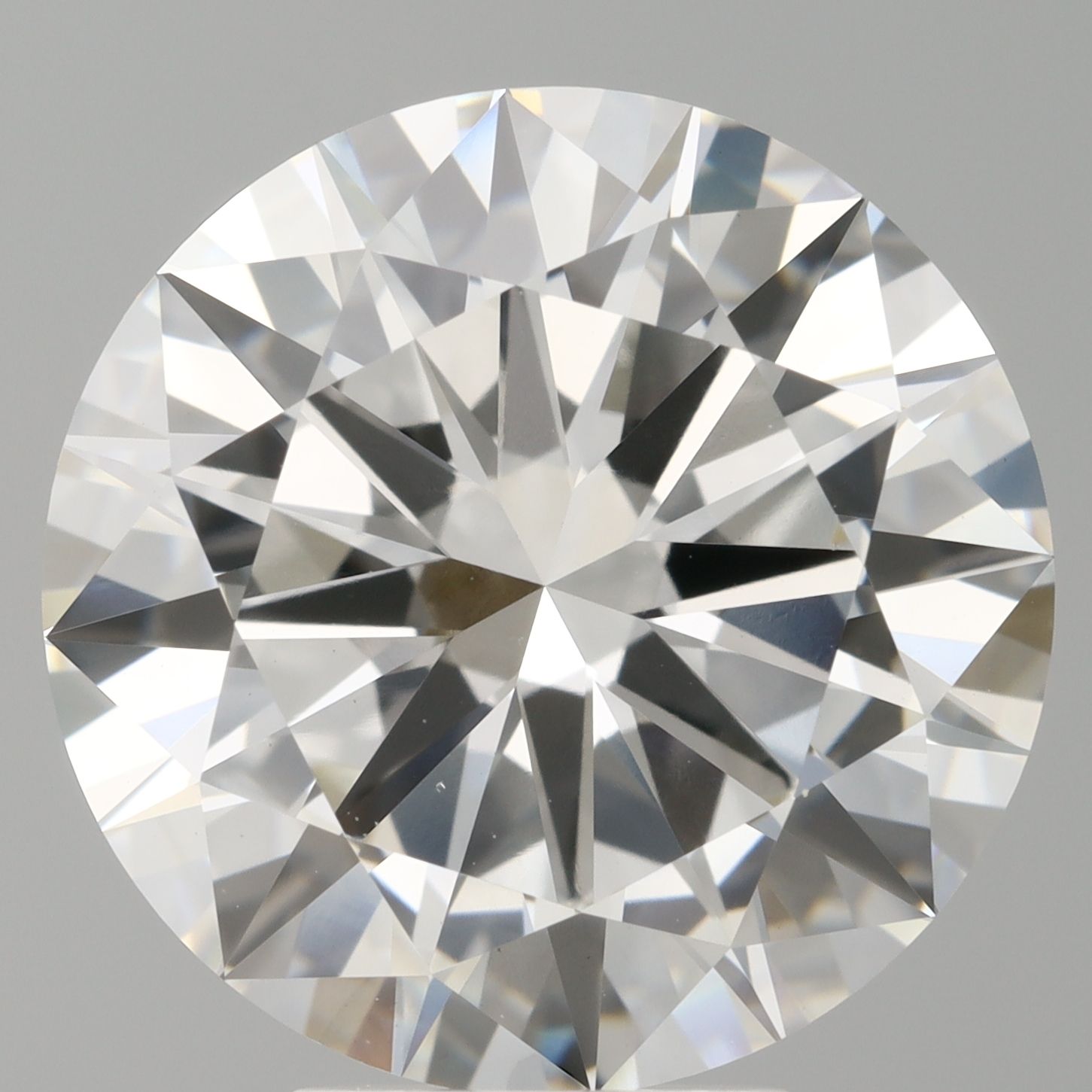 6.04 ct. round Lab Grown Diamond front image