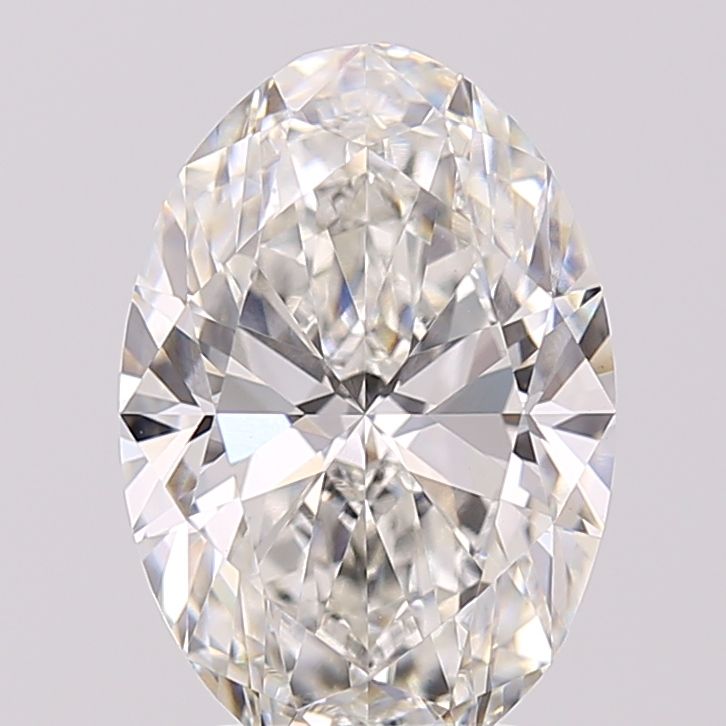 4.07 ct. oval Lab Grown Diamond front image