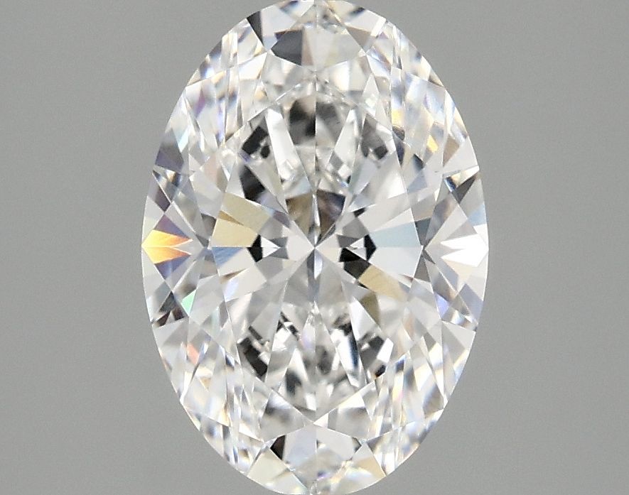 2.10 ct. oval Lab Grown Diamond front image