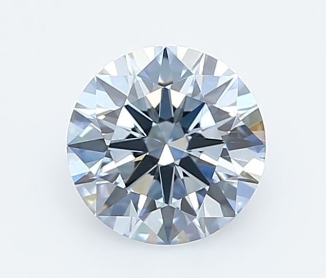 1.04 carat fancy light blue VS2 ID Cut IGI round diamond