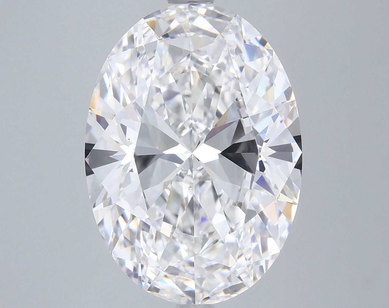 6.54 ct. oval Lab Grown Diamond front image