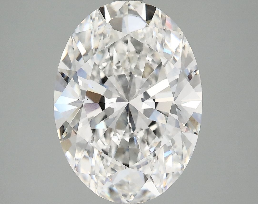 4.07 ct. oval Lab Grown Diamond front image