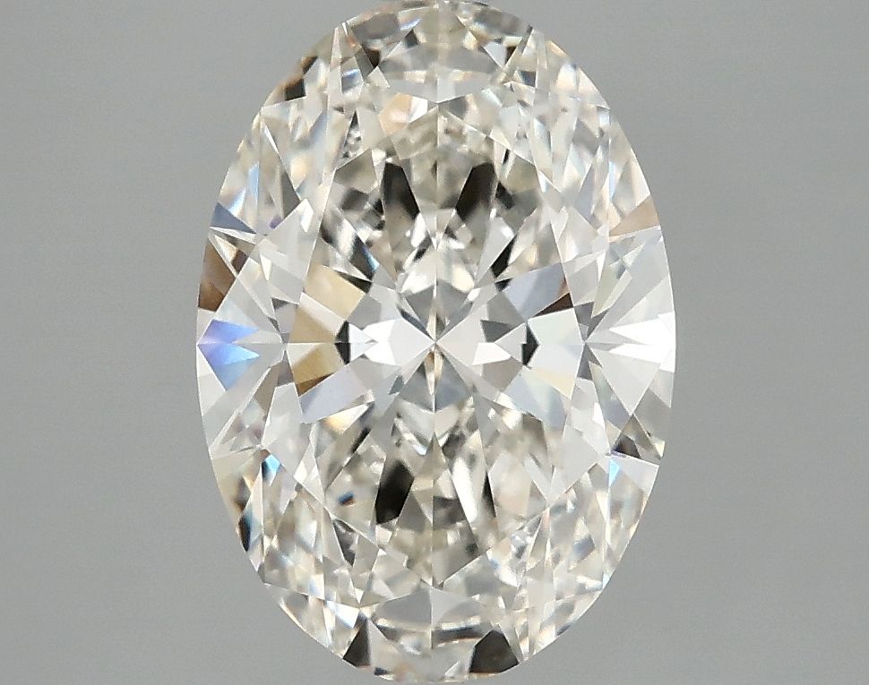 3.02 ct. oval Lab Grown Diamond front image