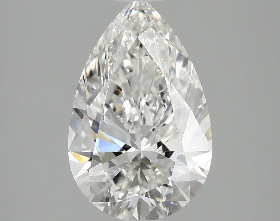 2.10 ct. pear Lab Grown Diamond front image