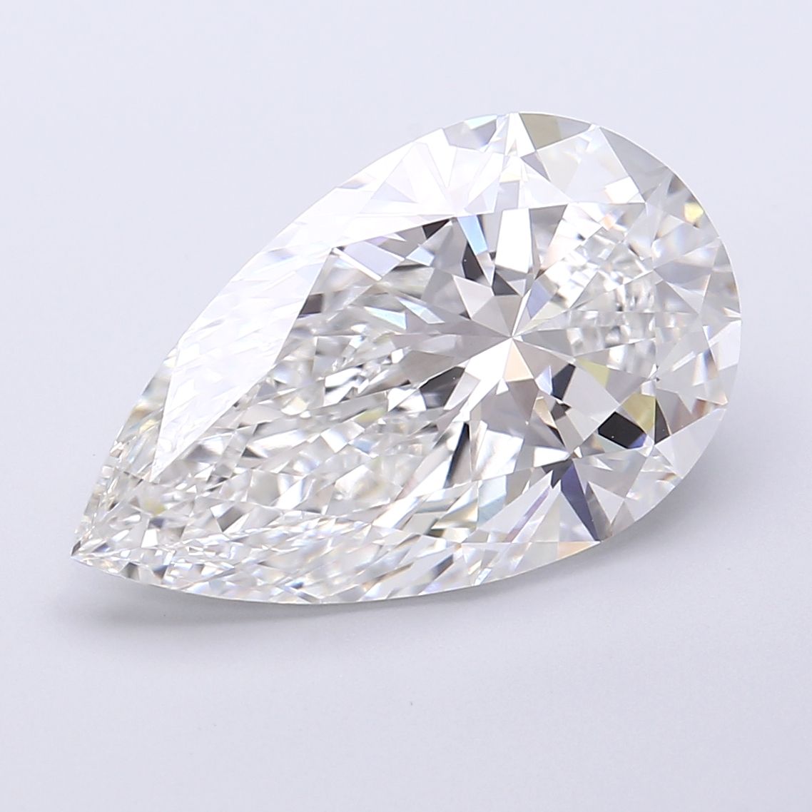 7.54 ct. pear Lab Grown Diamond front image