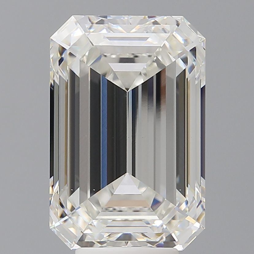 7.52 ct. emerald Lab Grown Diamond front image