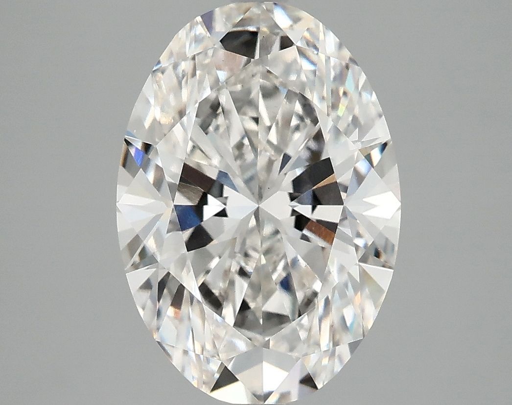 3.89 ct. oval Lab Grown Diamond front image