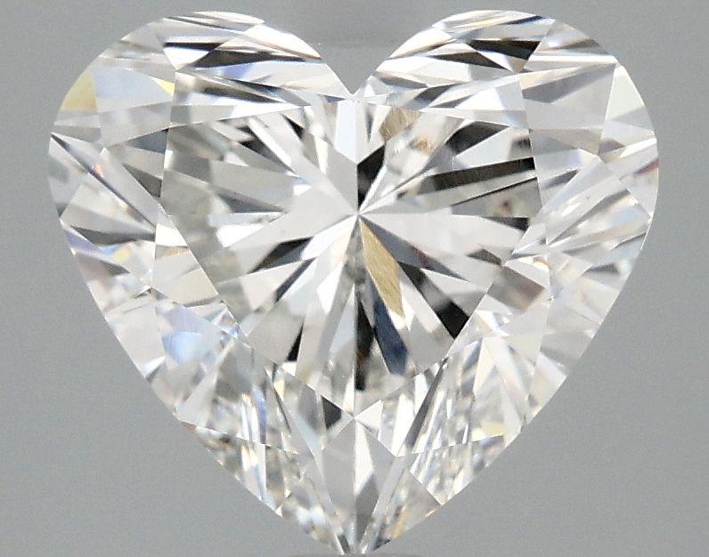 3.09 carat f VS1 EX Cut IGI heart diamond