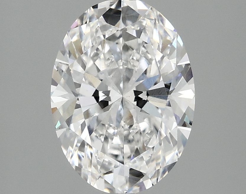 2.10 ct. oval Lab Grown Diamond front image