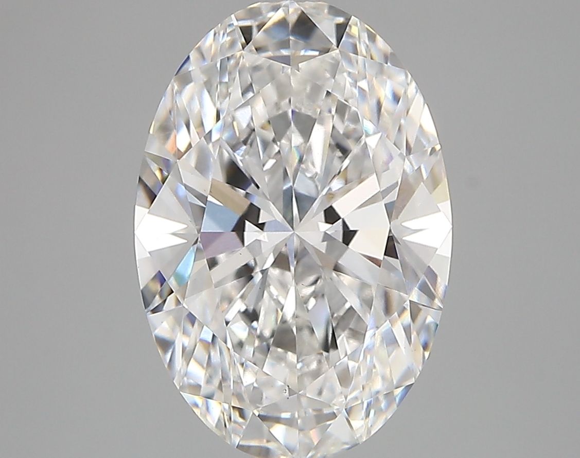 3.80 ct. oval Lab Grown Diamond front image