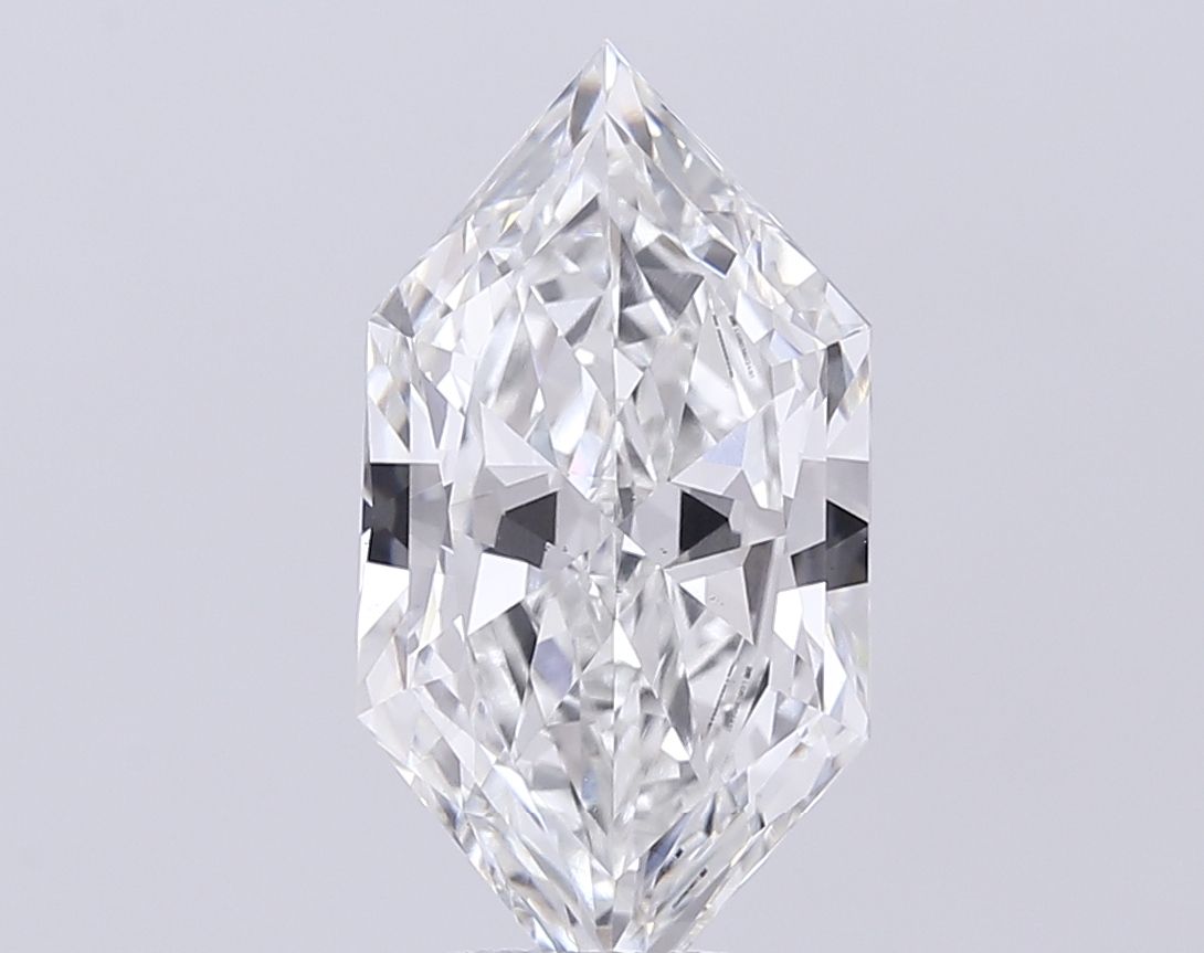 4.04 ct lab-grown Hexagonal Diamond