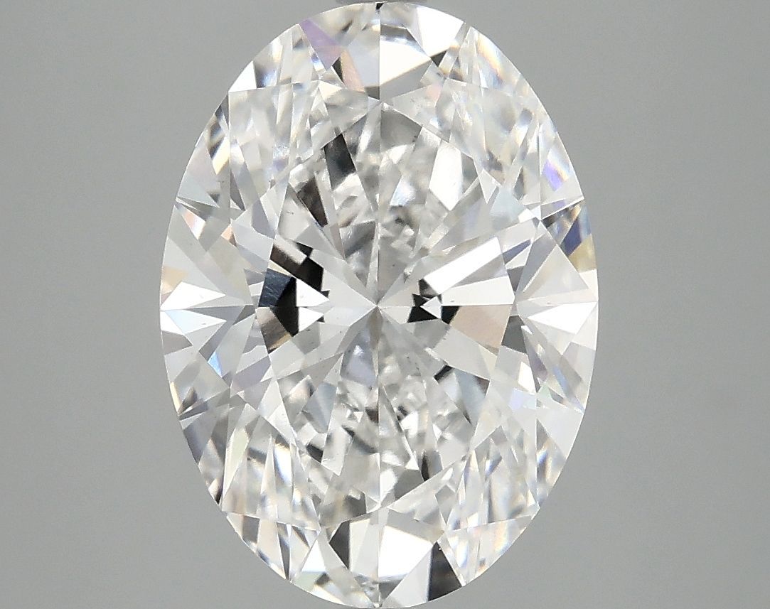 4.06 ct. oval Lab Grown Diamond front image