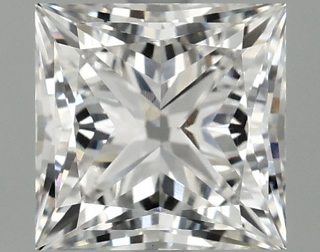 2.10 ct. princess Lab Grown Diamond front image