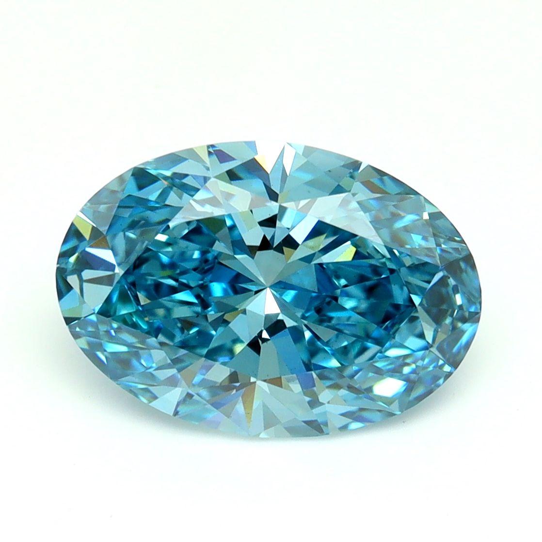 3.08 ct. oval Lab Grown Diamond front image