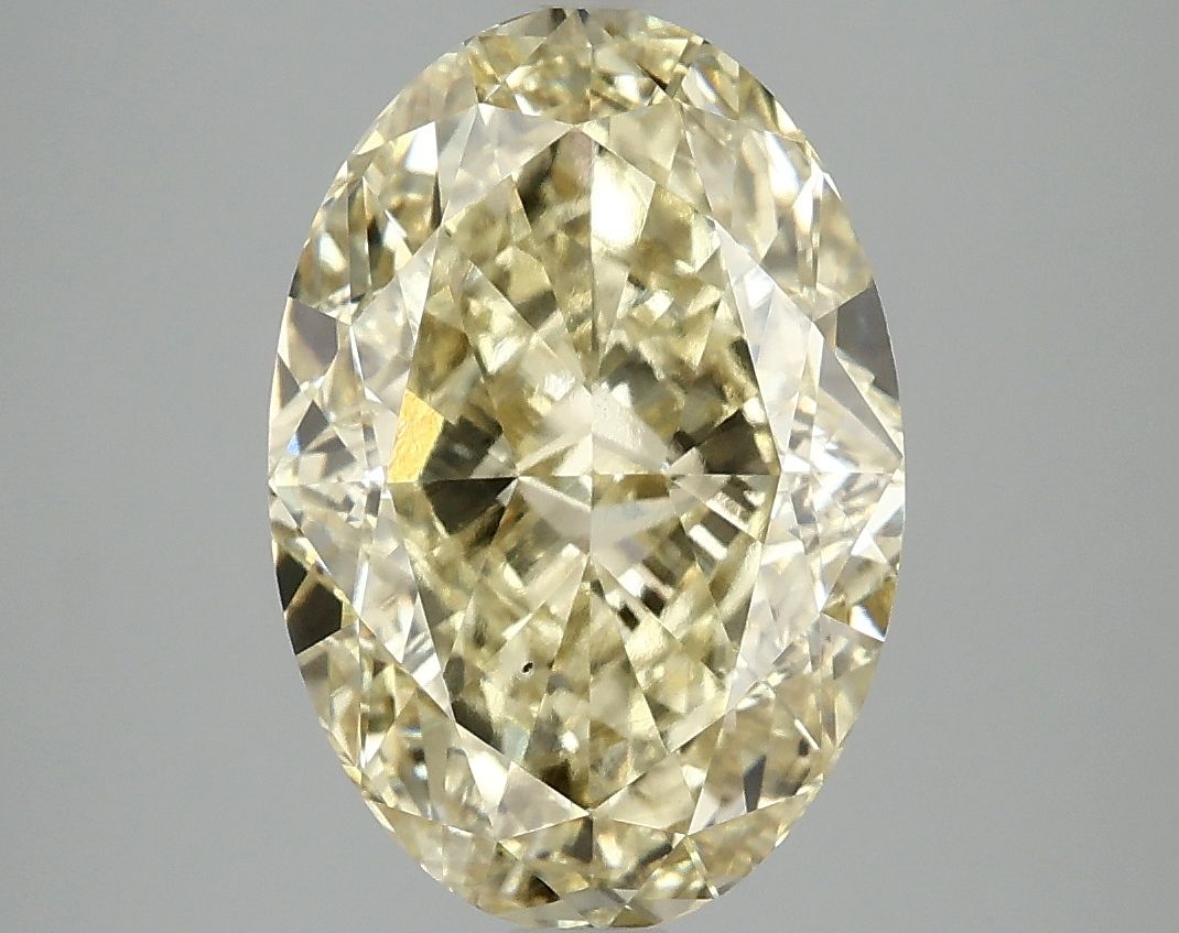 5.06 ct. oval Lab Grown Diamond front image