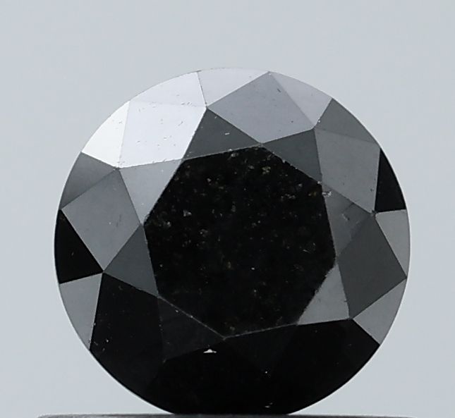0.8 Carat Round Diamond Black VVS2