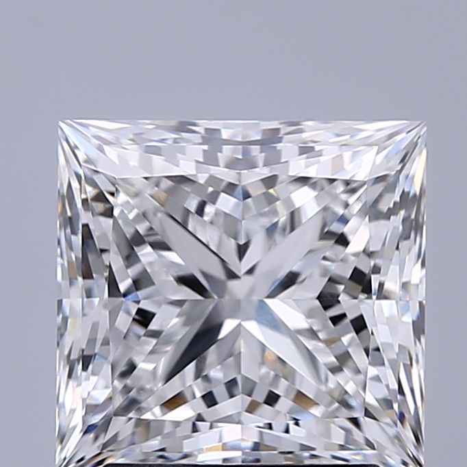 2.57 ct. princess Lab Grown Diamond front image